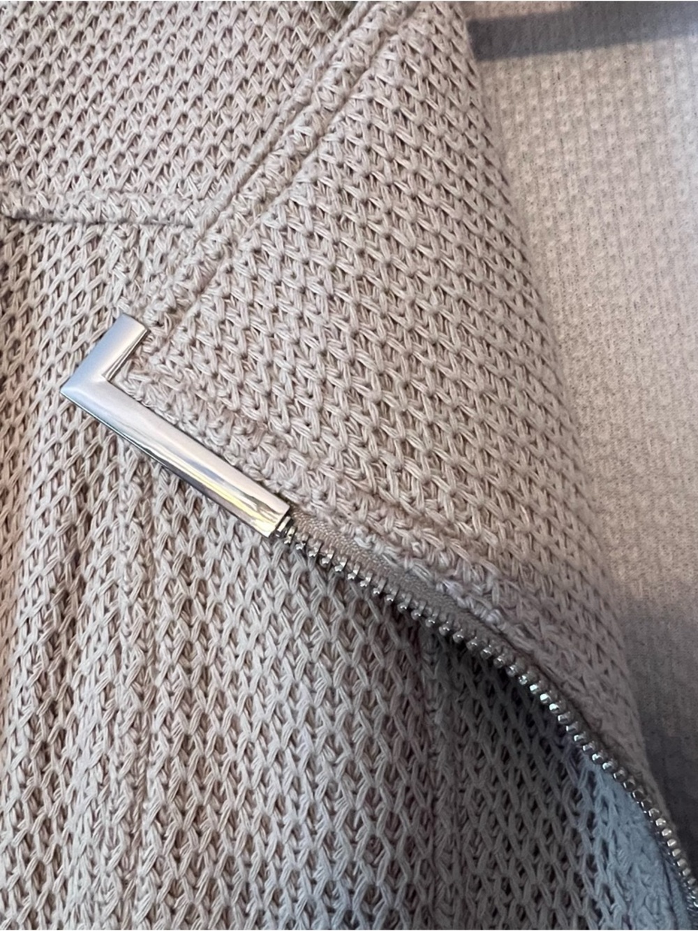 Alfani Taupe Textured Moto Jacket
 NWT Lightweight - Picture 7 of 11